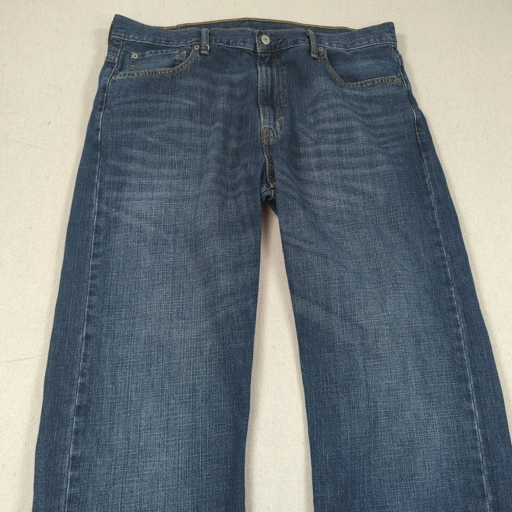 Levis Jeans Mens 36x32 Blue 569 Loose‎ Relaxed Casual Classic Baggy Western